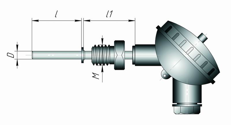 Датчик температуры для систем HVAC типа Кл1-2 Датчик температуры для систем HVAC типа Кл1-2