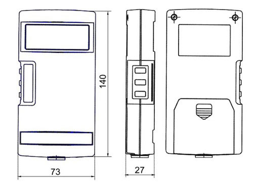 Корпус переносного прибора П1 Корпус переносного прибора П1