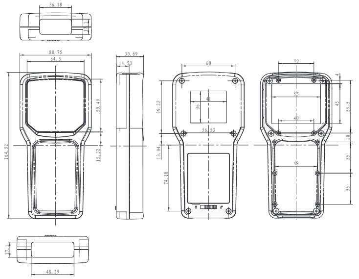 Корпус переносного прибора П2 Корпус переносного прибора П2